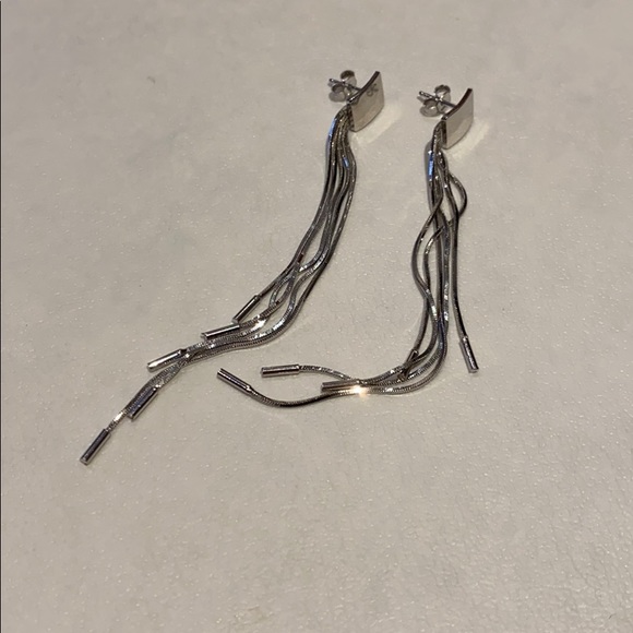 Italian sterling silver earrings - Picture 2 of 2